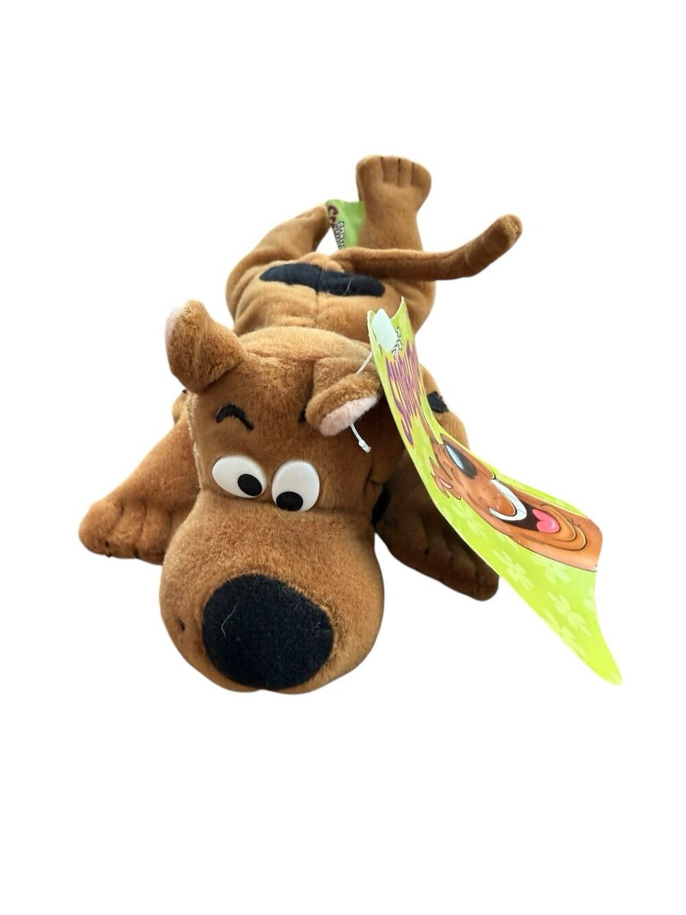 Vintage 2000 Scooby-Doo Groovy Bean Bag Plush Cartoon Network Tags